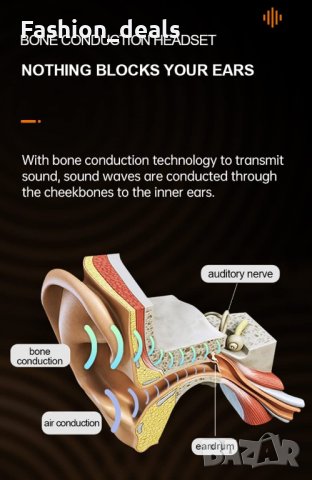 Нови безжични леки Слушалки за тренировка бягане шофиране Стерео звук, снимка 5 - Bluetooth слушалки - 38864816