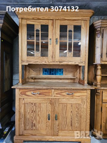 Трапезен шкаф с плочки в стил Рустик