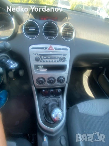  Peugeot 308 1,6 Февруари 2009, Хечбек, Употребяван автомоби, снимка 9 - Автомобили и джипове - 52792481