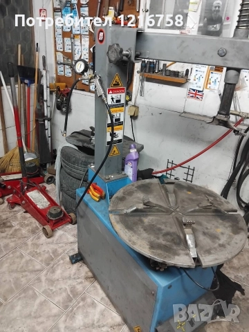 Продавам машини за демонтаж и баланс на гуми 