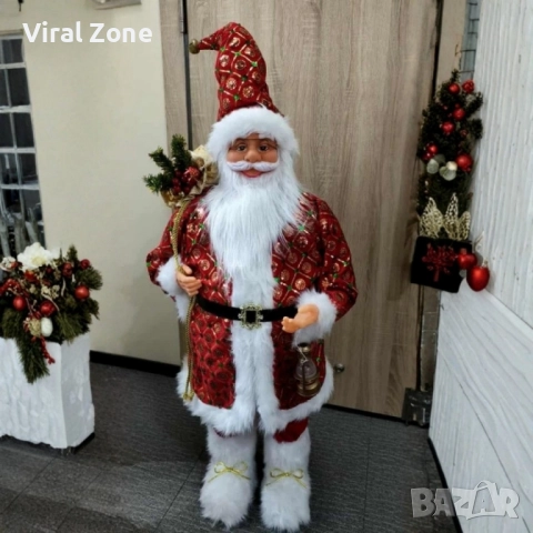 Фигура на Дядо Коледа 70см