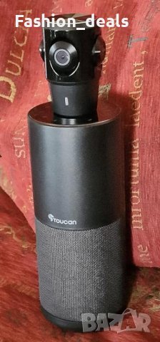 Нов TOUCAN 1080p Видеоконферентен Уред 360° Камера и Микрофон, снимка 8 - Друга електроника - 42739673