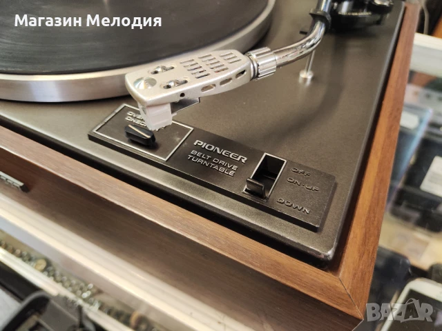 Грамофон Pioneer PL-120 с чисто нова игла! В отлично техническо и визуално състояние., снимка 12 - Грамофони - 51377185