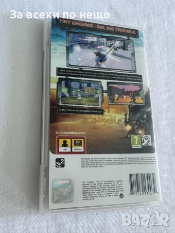 Оригинална Игра за PSP Ratchet & Clank: Size Matters , (Sony PSP), снимка 3 - Игри за PlayStation - 55787916