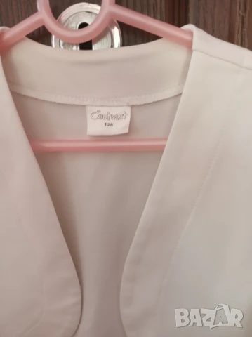 Бяло детско болеро , снимка 4 - Други - 50556921