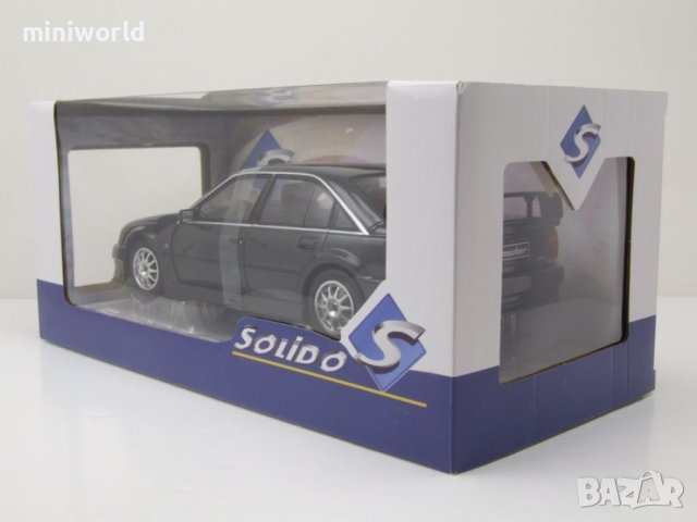 Opel Omega EVO 500 1990 - мащаб 1:18 на Solido моделът е нов в кутия, снимка 10 - Колекции - 44474472