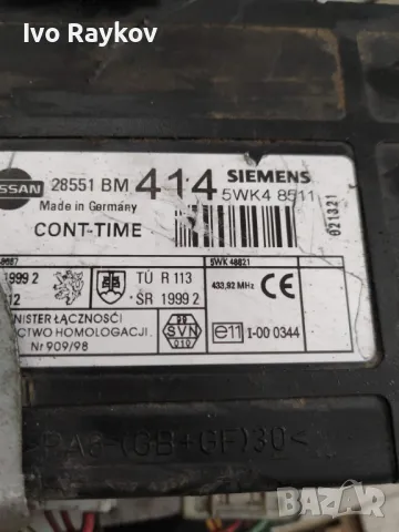 Комфорт модул за Nissan Almera II , 28551 BM414 , Siemens 5WK4 8511, снимка 4 - Части - 48000650