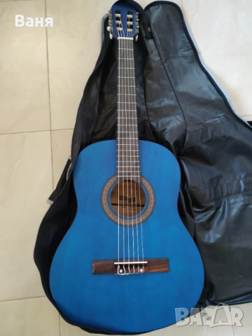 Класическа китара Stagg 3/4- C430 M, синя, снимка 2 - Китари - 51962736