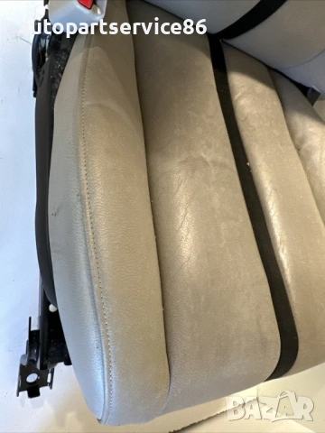 Предна лява седалка бяла кожа 2.3t  за Mazda CX-7 (2011) , снимка 2 - Части - 53639860