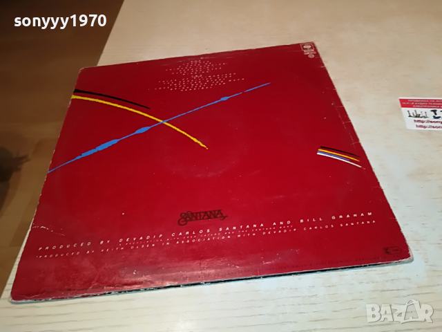 SOLD-SANTANA MADE IN ENGLAND 0504222119, снимка 8 - Грамофонни плочи - 36358268