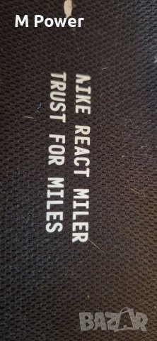Nike React Miler,номер 44, снимка 8 - Маратонки - 40537019