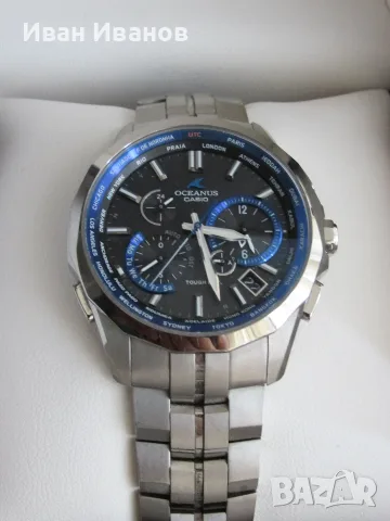 CASIO OCW-S2400 OCEANUS MANTA TITANIUM MULTI BAND 6 10 BAR MADE IN JAPAN, снимка 4 - Мъжки - 56271943