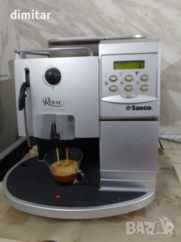 Кафе автомат SAECO ROYAL CAPPUCCINO 🍵🍵🍵, снимка 6 - Кафемашини - 52826870