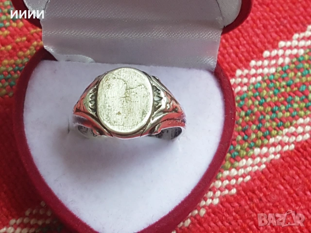 Сребърен пръстен 3