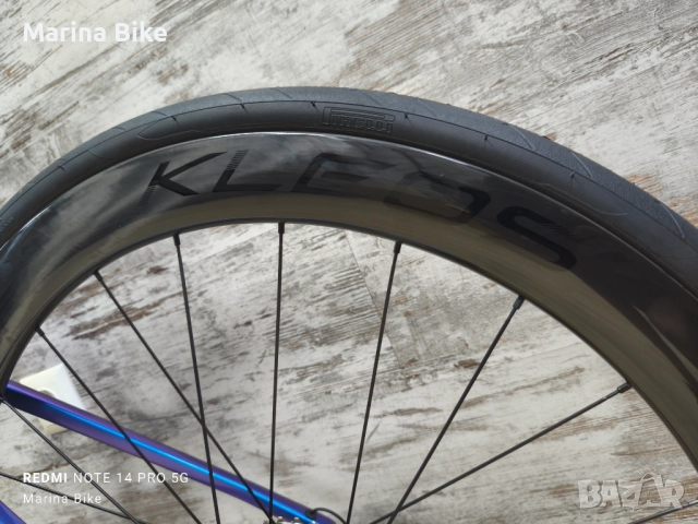 Карбонов шосеен велосипед Colnago V4RS Disc Ultegra Di2 12 Miche| 45.5, снимка 16 - Велосипеди - 51498544