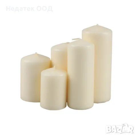 Комплект свещи , Екрю, 5 бр.