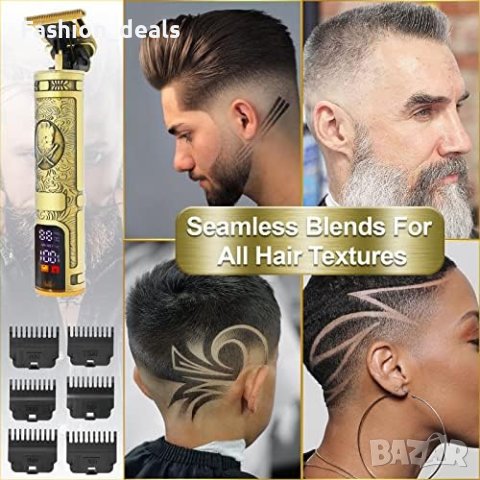 Нова Машинка Тример за подстригване на коса за мъже/ USB , снимка 5 - Друга електроника - 41517619