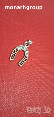 Сребърна Висулка, снимка 2 - Колиета, медальони, синджири - 50491801