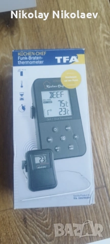 Безжичен термометър за месо