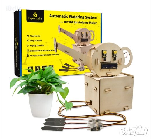 Стартов комплект ардуино Arduino    Автоматичен спринклер, за Arduino, KS0344 с видео, снимка 3 - Друга електроника - 42611764