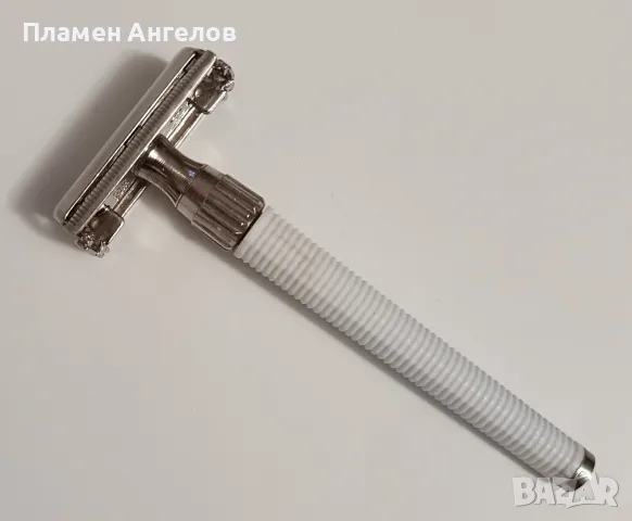 Винтидж класическа самобръсначка "Gillette Slim Twist" 1976г.Рядка,Колекционерска. , снимка 3 - Други ценни предмети - 55756075