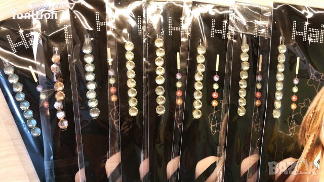 Кристали за коса / Бижута за коса, снимка 2 - Аксесоари за коса - 40401431