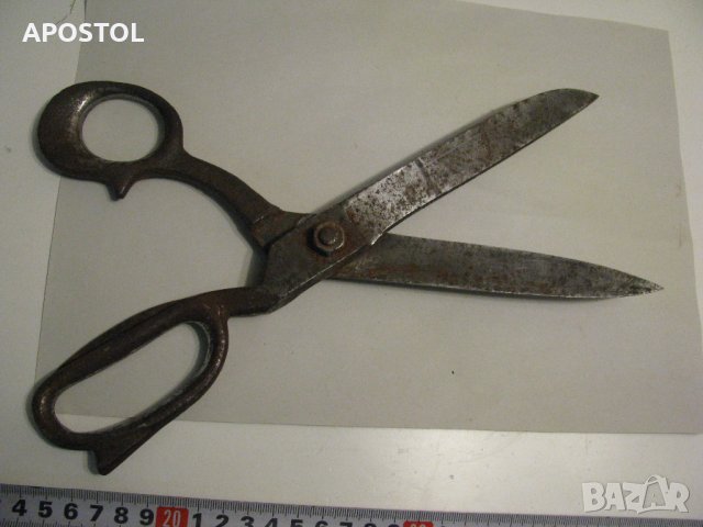 ножица абаджийска  GERLACH, снимка 3 - Антикварни и старинни предмети - 34350614