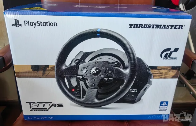 Волан и педали Thrustmaster T300 RS,за PS5 