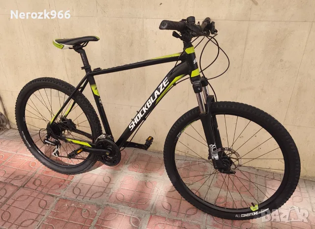 Велосипед SHOCKBLAZE R-THREE 27.5" – 24 скорости, снимка 6 - Велосипеди - 56255174