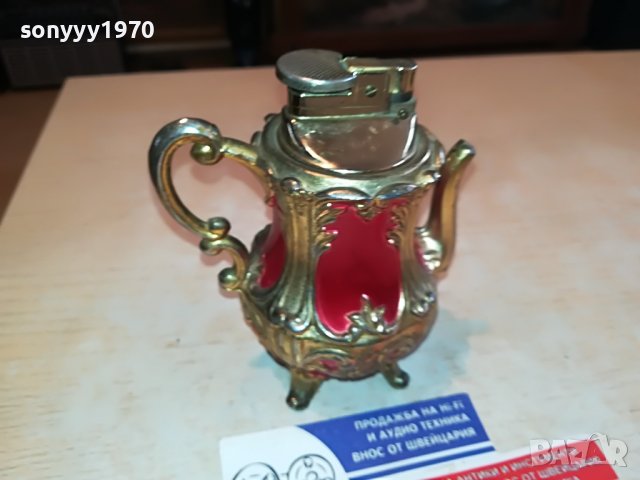 ЗАЯВЕНА-ЗАПАЛКА ЧАЙНИК ФАБЕРЖЕ 1303231139, снимка 9 - Антикварни и старинни предмети - 39980938