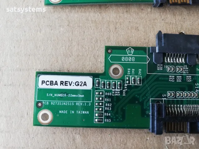 Adapter SATA/SAS PCBA REV:G2A