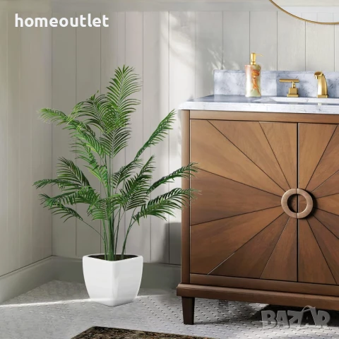 ПРОМОЦИЯ Изкуствено палмово дърво с реалистичен вид, 180см A-GE23017, снимка 6 - Изкуствени цветя - 50949405