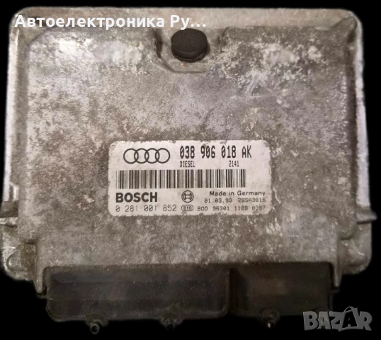 компютър VOLKSWAGEN AUDI A3 BOSCH, 0 281 001 852, 0281001852, 038 906 018 AK