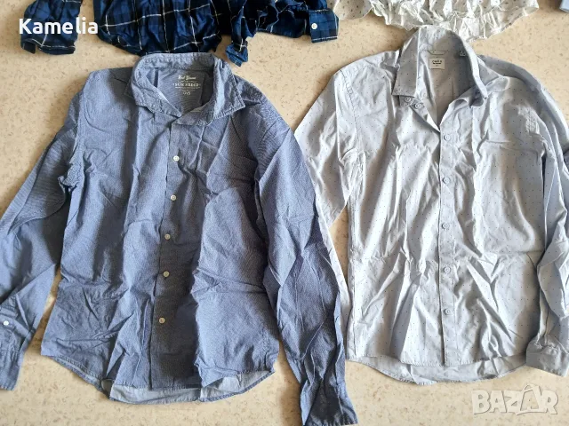 Мъжки ризи Zara, H&M, S-размер , снимка 2 - Ризи - 55768369