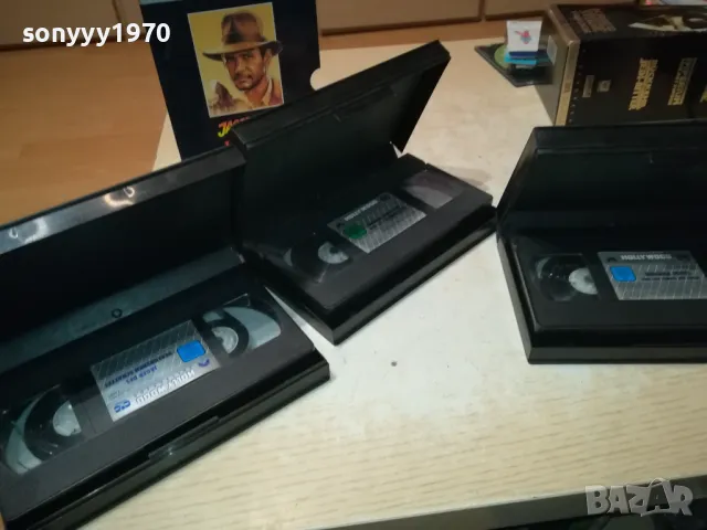 ИНДИАНА ДЖОУНС-КОЛЕКЦИЯ Х3 VHS КАСЕТИ ОТ ГЕРМАНИЯ 2802250833LNWC, снимка 6 - Други жанрове - 49309161