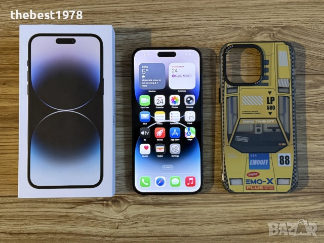 iPhone 14 Pro Max 128GB Space Black/Фабрично Отключен/Батерия 85%