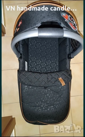 Бебешка количка с три коша , снимка 2 - Детски колички - 51067979