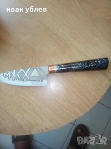 продавам мини нож за мезета, снимка 3 - Ножове - 41546213