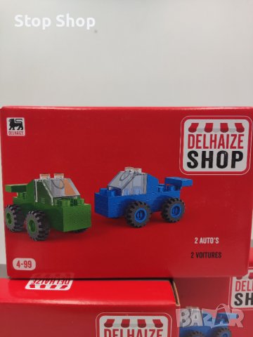 LEGO Delhaize Shop 2 колички за сглобяване , снимка 3 - Коли, камиони, мотори, писти - 41954182