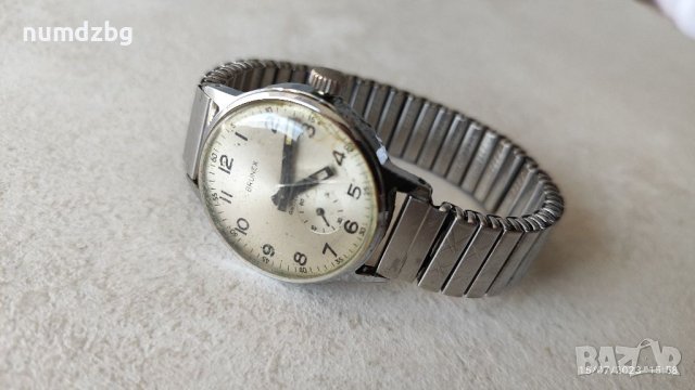 Часовник Brunex 1960 швейцарски часовник, снимка 8 - Луксозни - 41558663
