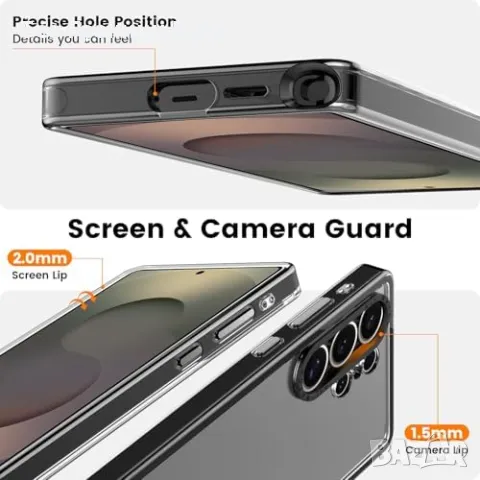 Нов Хибриден удароустойчив кейс за Samsung S25 Ultra – сменяем гръб Самсунг калъф, снимка 3 - Калъфи, кейсове - 49483804