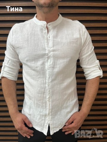 Топ мъжки ленени ризи, снимка 2 - Ризи - 40527993