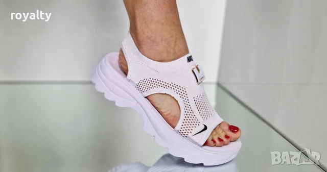 Nike бели дамски сандали , снимка 9 - Сандали - 51224948