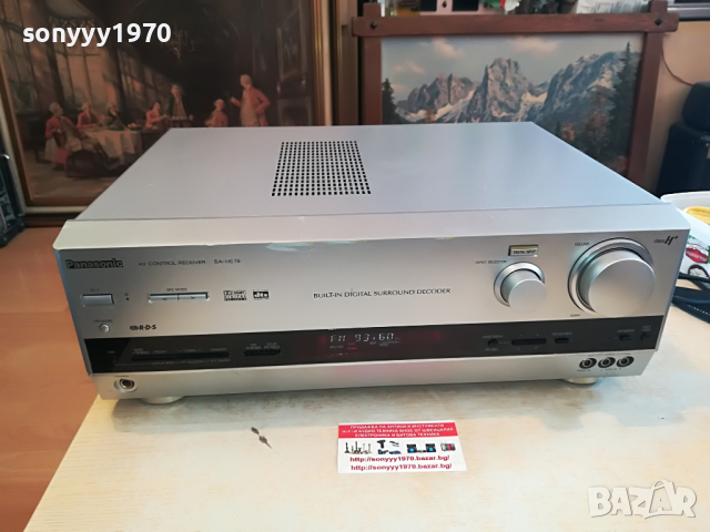 ПОРЪЧАН-PANASONIC SA-HE75 RECEIVER 2503221728, снимка 2 - Ресийвъри, усилватели, смесителни пултове - 36231536