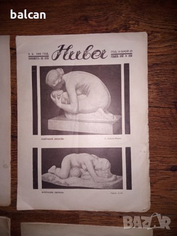 Стари списания "Нива" 1931-32 година, снимка 6 - Колекции - 36001584