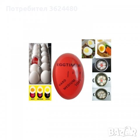 Таймер за варене на яйца Таймер за варене на яйца Таймер за варене на яйца Таймер за варене на яйца , снимка 2 - Прибори за хранене, готвене и сервиране - 39932135