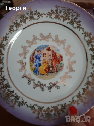 Порцелан "Трите грации", снимка 4 - Чинии - 40515854