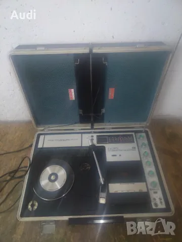 Колекционерски Crown SCP-77sw грамофон + касетофон.  Made in JAPAN Производство 1977г. Внос от Герма