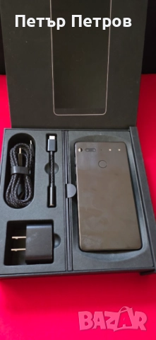 Essential PH-1 128GB  Black Moon ПЪЛЕН КОМПЛЕКТ!-чисто нов!, снимка 6 - Samsung - 52947534