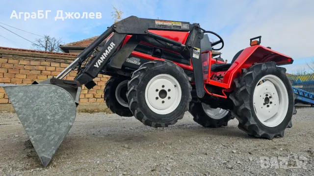 Японски трактор Yanmar FX235D с челен товарач, 23.5 кс, 4x4, АграБГ Джолев , снимка 10 - Селскостопанска техника - 48124577